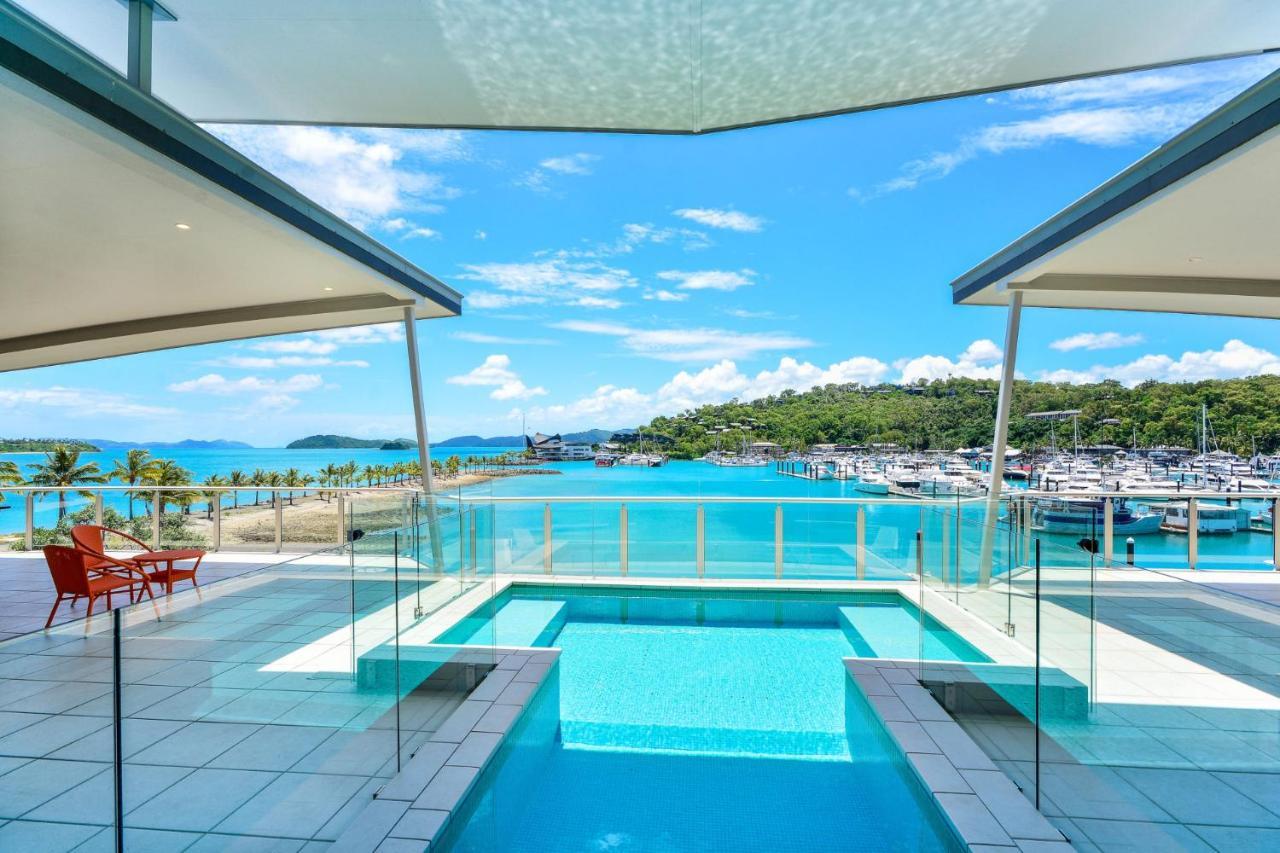 Pavillions Penthouse 25 - Luxury Waterfront Apartment With Private Roof Top Pool And Buggy 汉密尔顿岛 外观 照片
